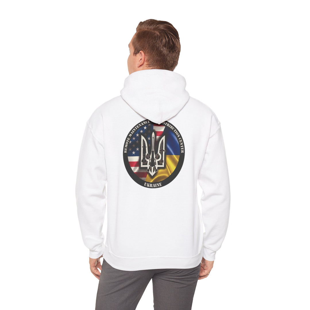Ukraine Support Hoodie — RDCU US/UKRAINE Design