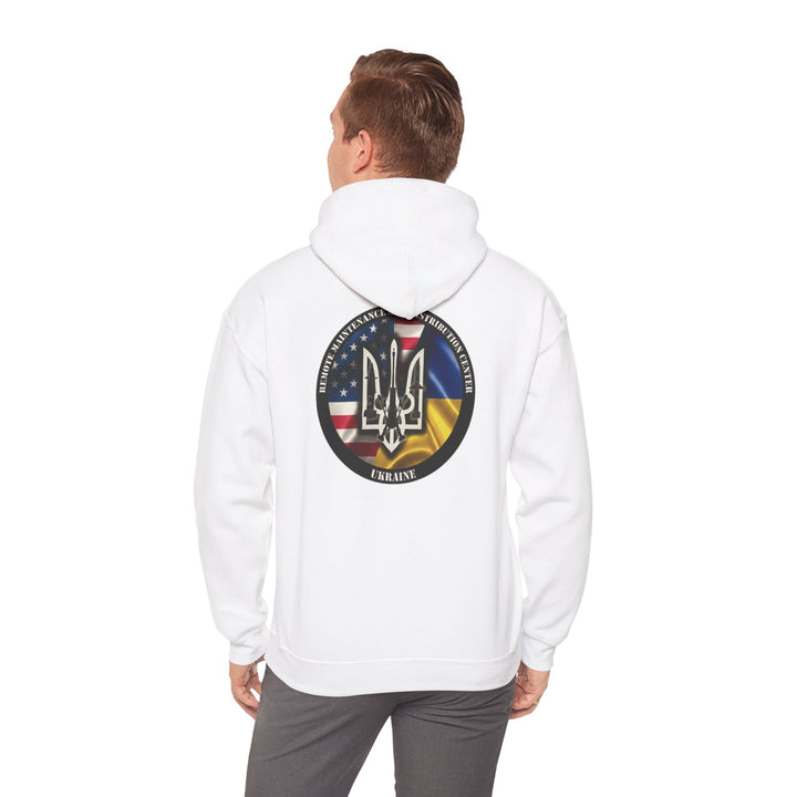 Ukraine Support Hoodie — RDCU US/UKRAINE Design