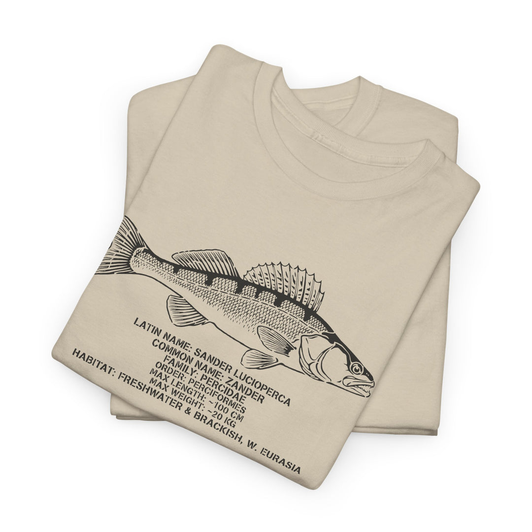 Walleye Fish (Zander) Illustration Tee | Fishing T-Shirt