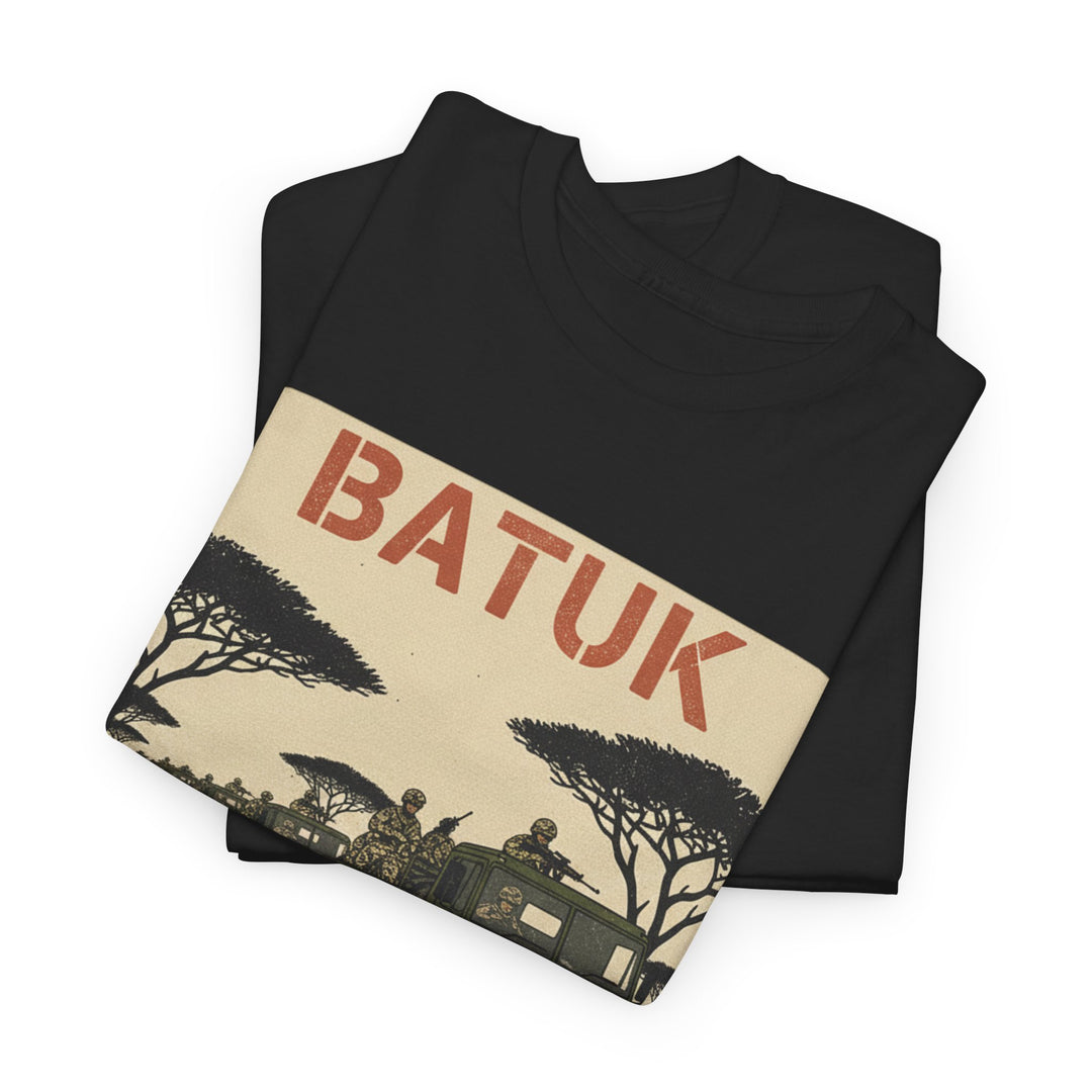 BATUK Convoy Operations Tee — Kenya Vintage Military Travel Graphic T‑Shirt