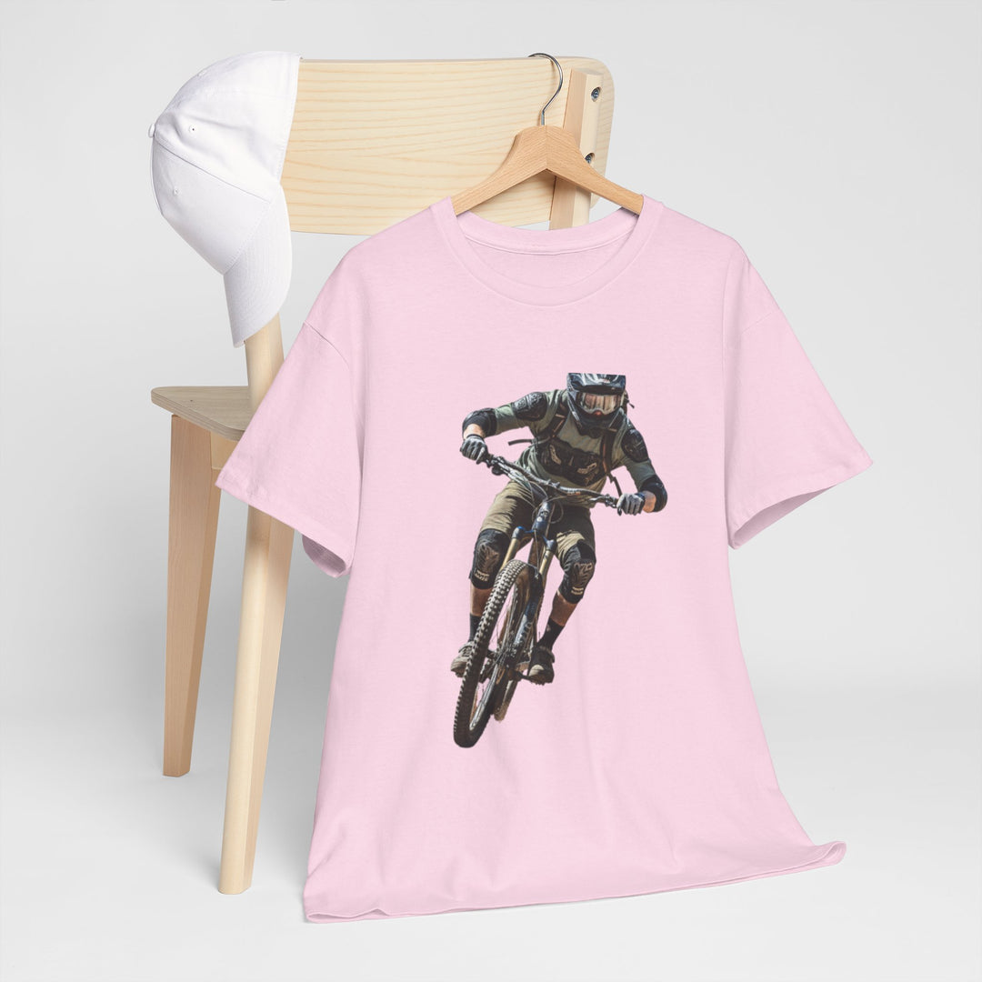 Downhill MTB Rider Graphic Tee