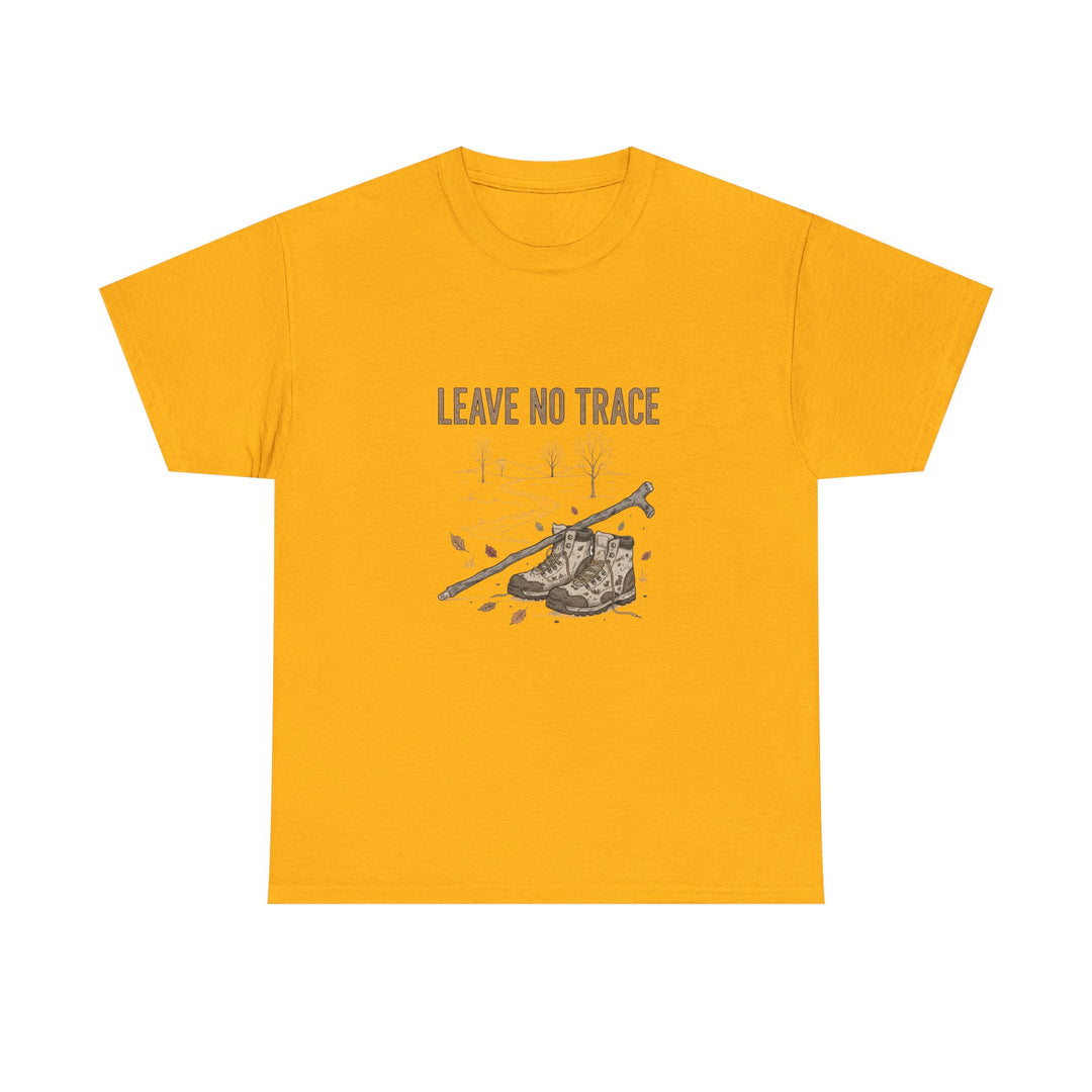 Leave No Trace Countryside Tee – a soft, breathable cotton T-shirt promoting respect for nature and responsible outdoor living.