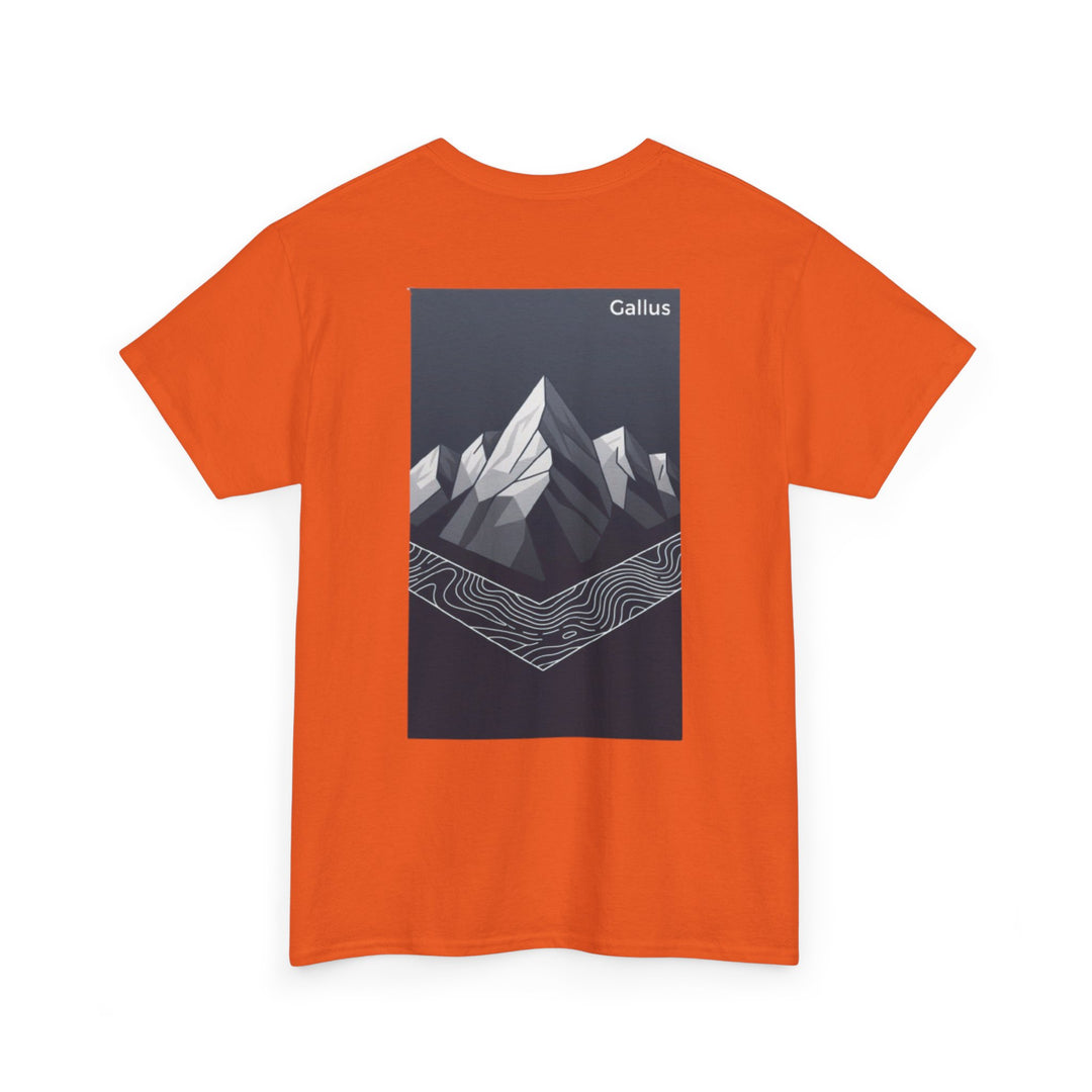 Mountain Graphic Tee — Gallus Logo Adventure T‑Shirt