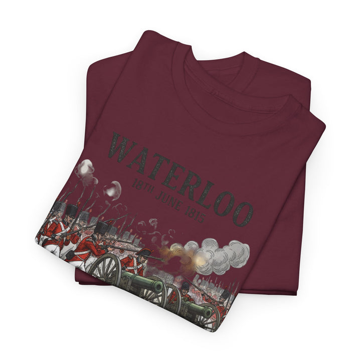 Waterloo 18th June 1815 T-Shirt — Historical Battle Commemorative Tee