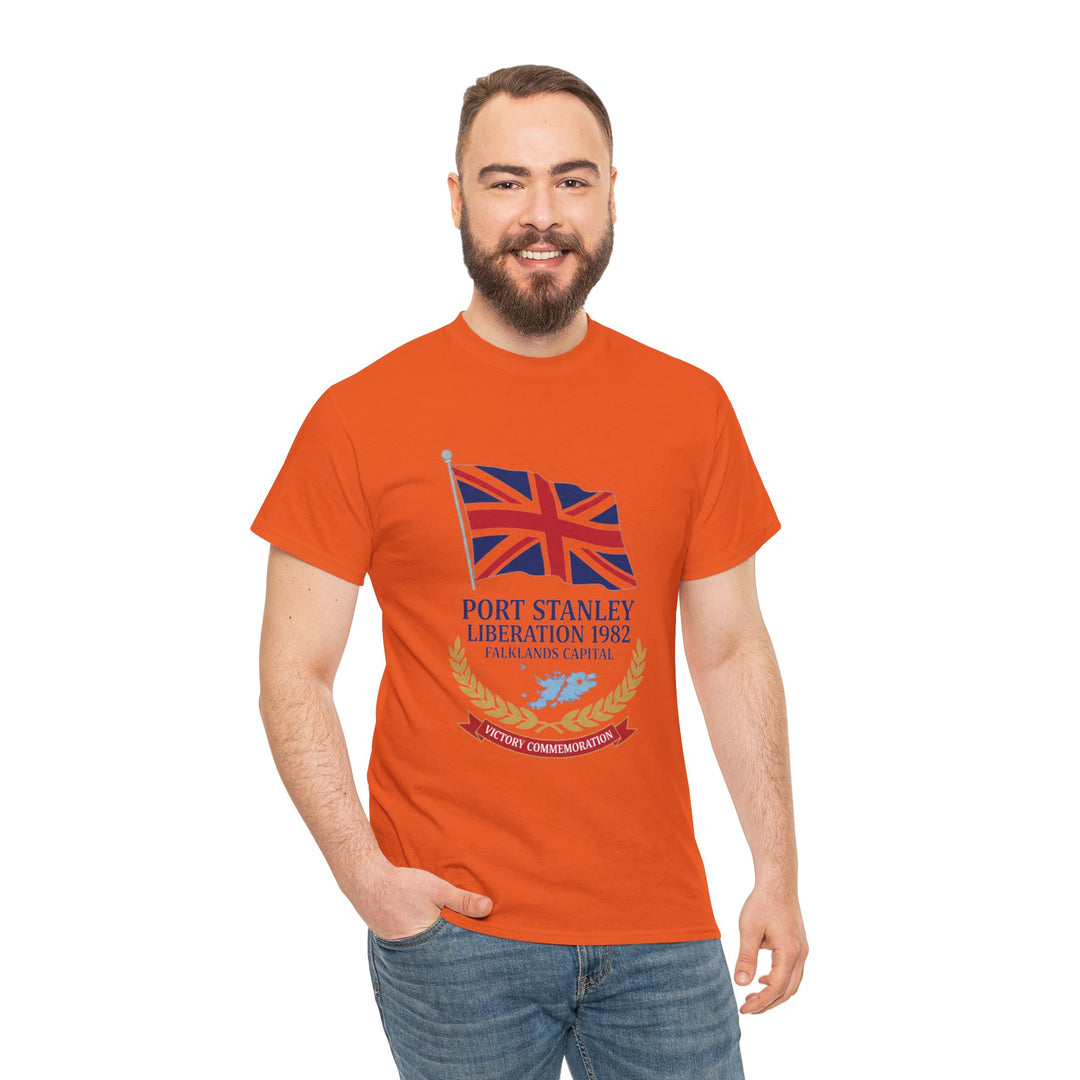 Port Stanley 1982 T-Shirt - Falklands War Victory Heritage Graphic