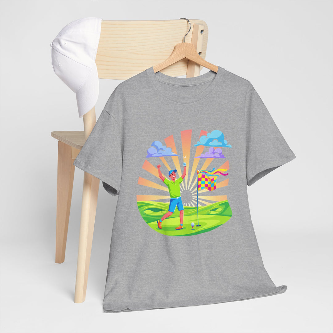 Golf Swing Silhouette Graphic Tee