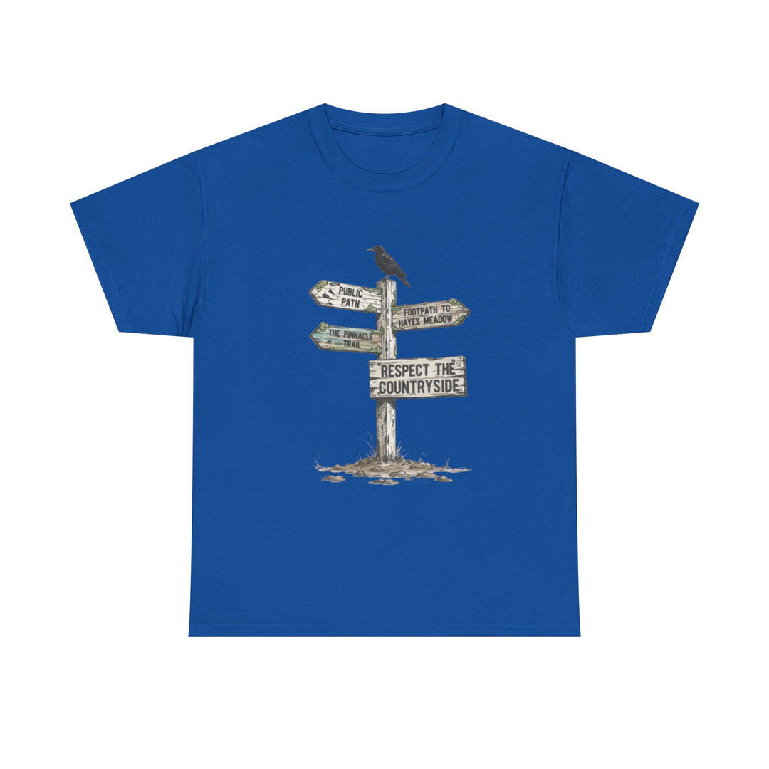 Respect the Countryside T-Shirt — Rural Heritage Graphic
