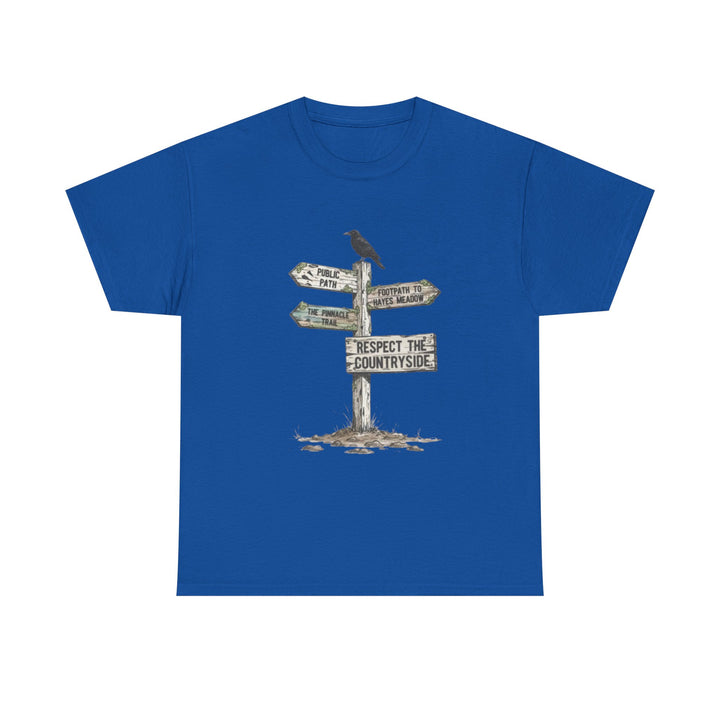 Respect the Countryside T-Shirt — Rural Heritage Graphic