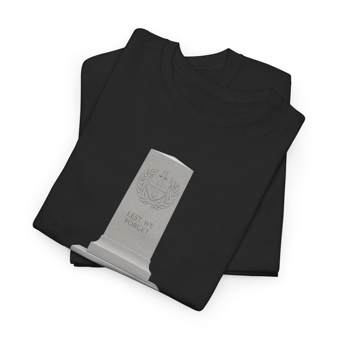 Cenotaph Memorial Tee — Tribute &amp; Remembrance Shirt