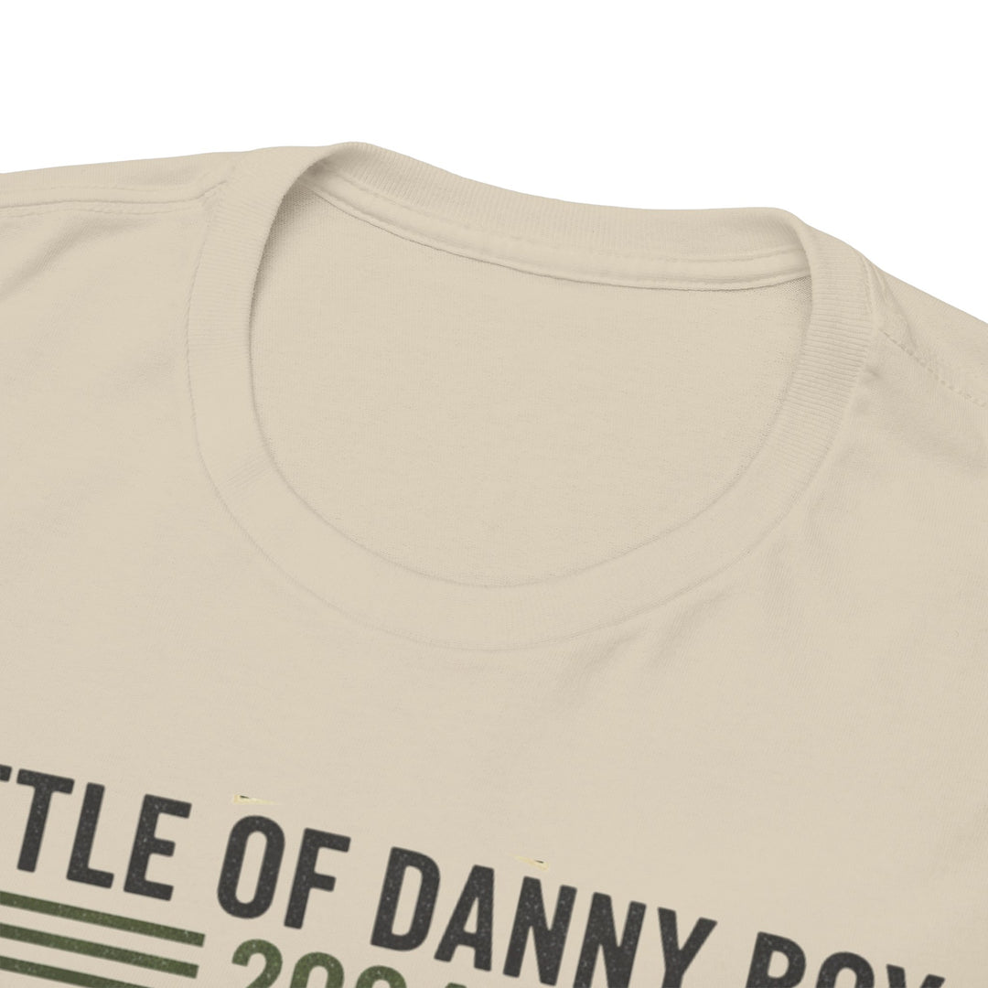 Battle of Danny Boy T-Shirt — Op Telic Iraq 2004 Military Heritage
