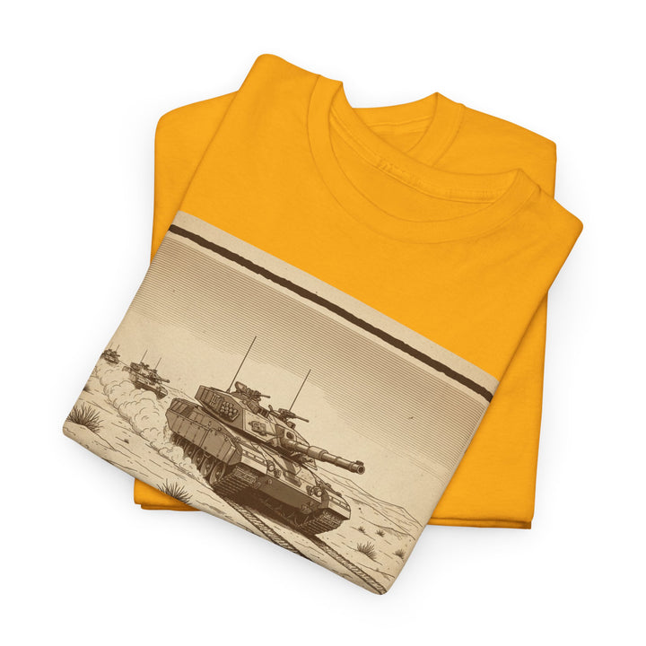 Challenger 2 Op Telic T-Shirt — Iraq 2003 Armoured Heritage Graphic
