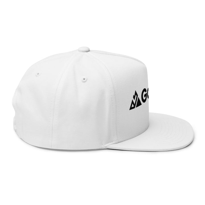 Flat Bill Cap - Embroidered "GALLUS" Retro Patch Snapback