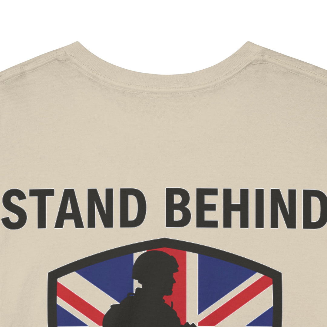 British Flag Military Support Tee