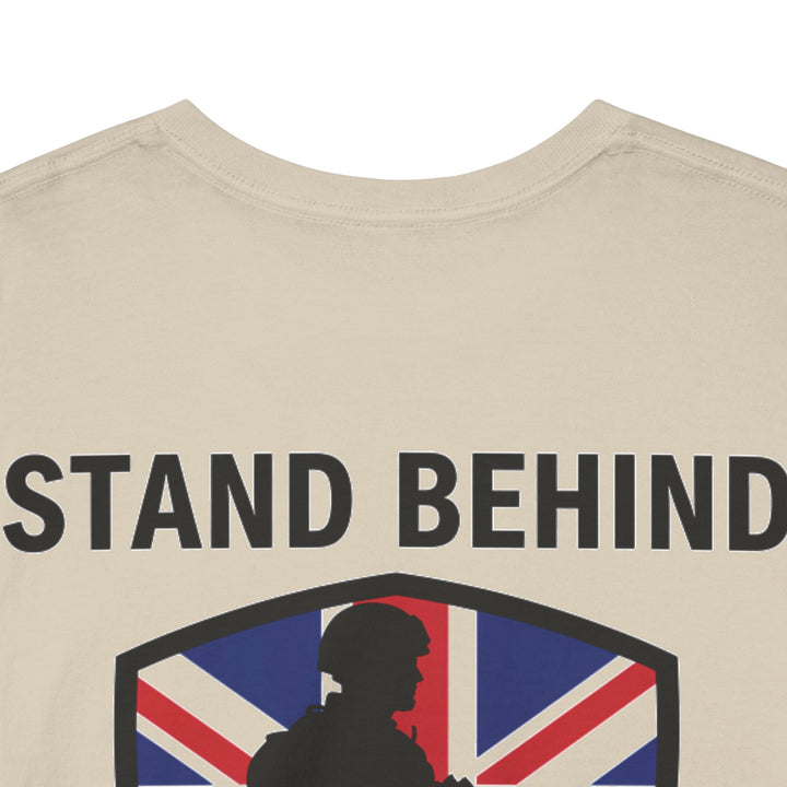 British Flag Military Support Tee