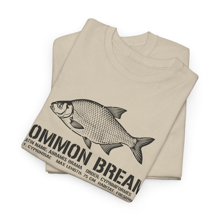 Common Bream Fishing Tee — Vintage Fish Illustration T-Shirt