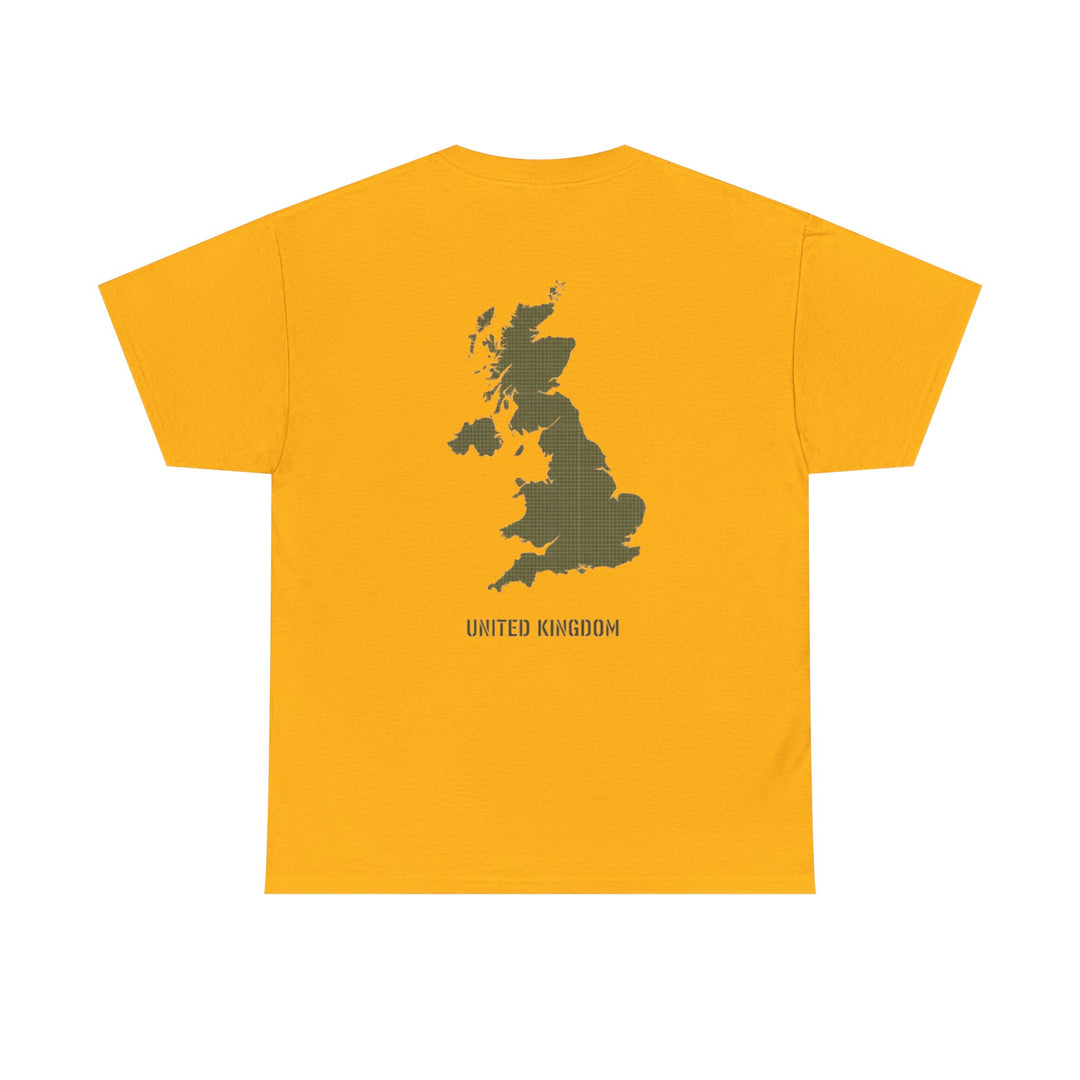 United Kingdom Map Tee — "GALLUS" Streetwear Graphic T-Shirt
