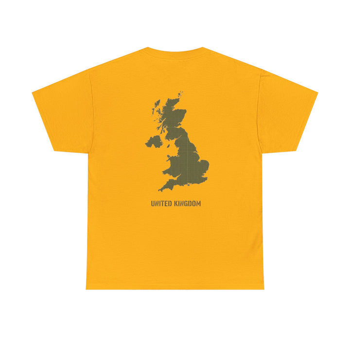 United Kingdom Map Tee — "GALLUS" Streetwear Graphic T-Shirt