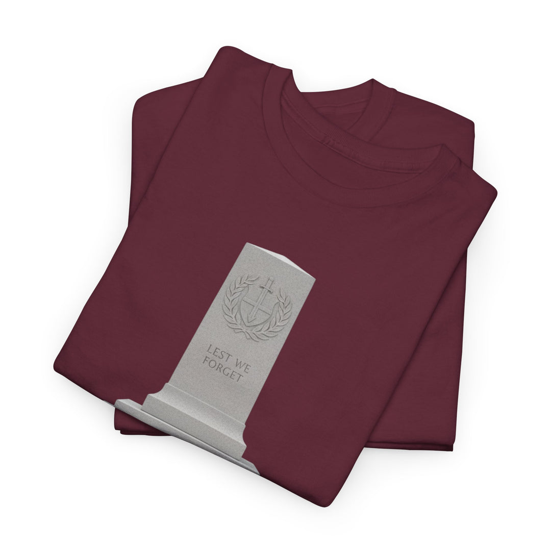 Cenotaph Memorial Tee — Tribute &amp; Remembrance Shirt