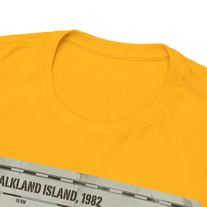 East Falkland 1982 Map T-Shirt — Port Stanley Victory Graphic