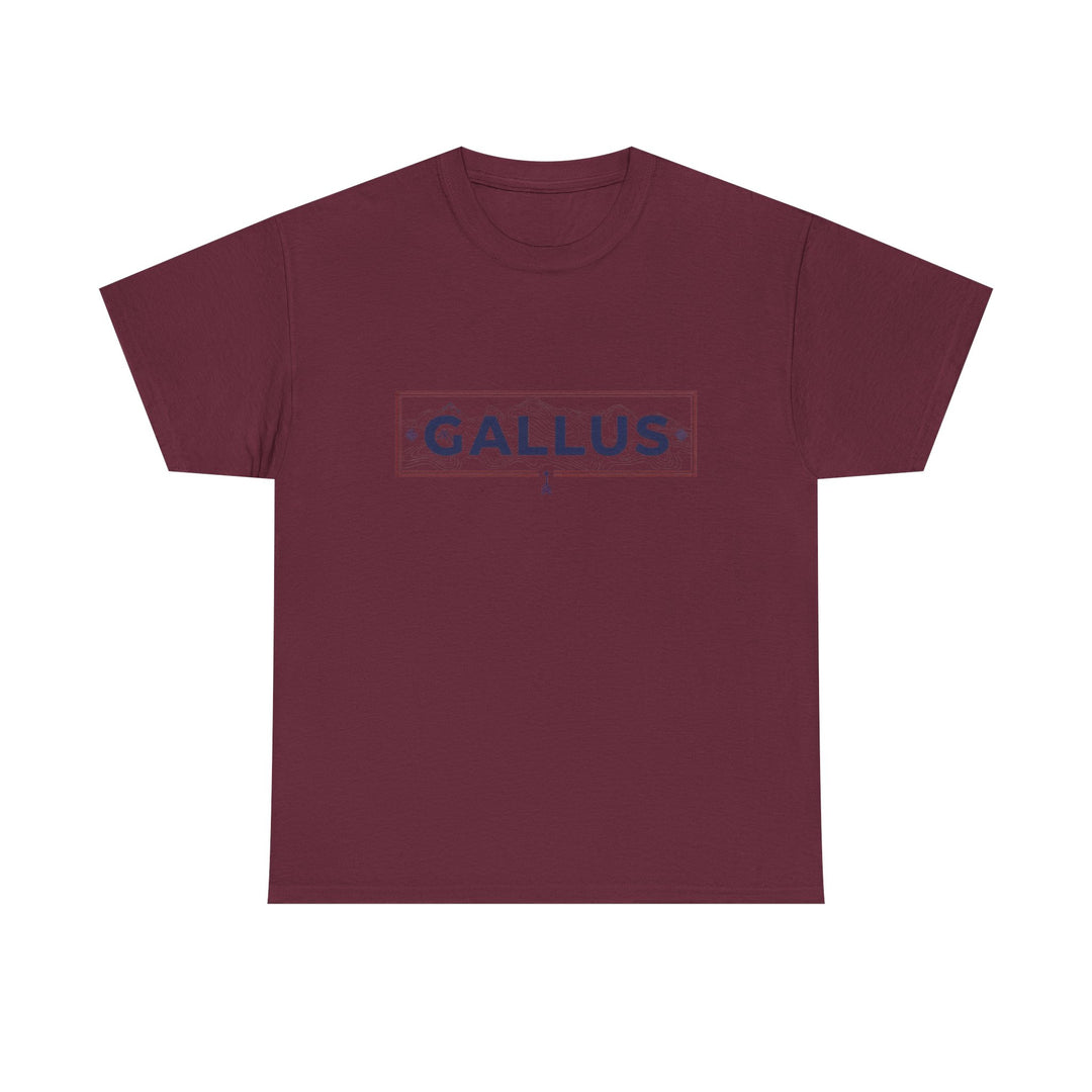 United Kingdom Map Tee — "GALLUS" Streetwear Graphic T-Shirt