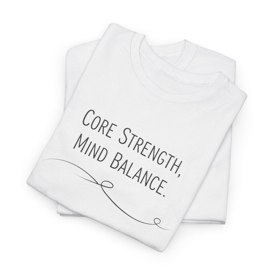 Pilates Inspirational Shirt – soft, breathable cotton featuring a motivating Pilates design. Perfect for workouts, studio sessions, and active lifestyle wear.