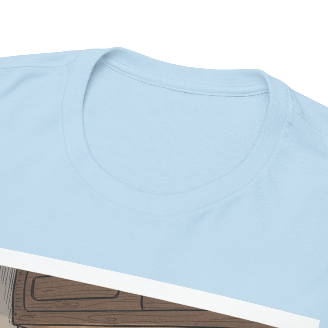 Retro Van Life Interior Graphic T-Shirt - Cozy Camper Van Aesthetic Tee