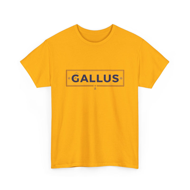 Mountain Graphic Tee — Gallus Logo Adventure T‑Shirt