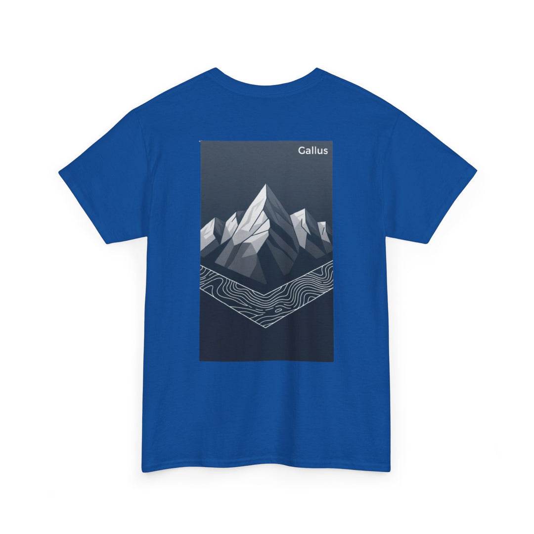 Mountain Graphic Tee — Gallus Logo Adventure T‑Shirt