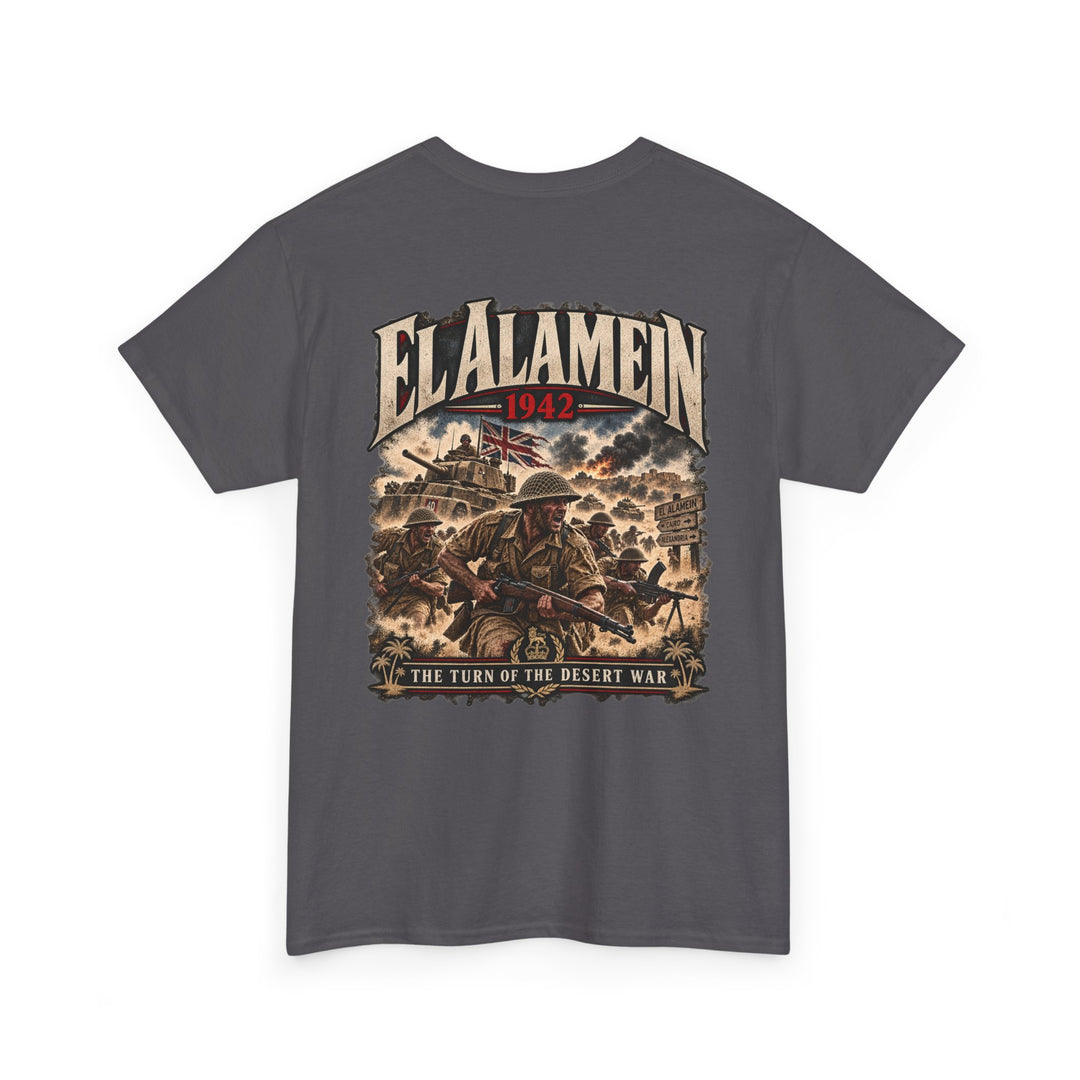 El Alamein 1942 Military History Tee — Desert War Veteran Tribute T-Shirt