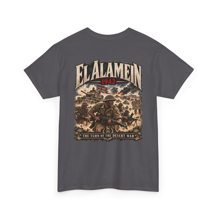 El Alamein 1942 Military History Tee — Desert War Veteran Tribute T-Shirt