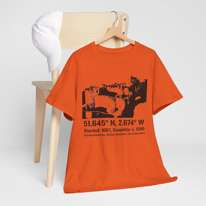Chepstow Castle T‑Shirt — Historic Landmark Tee for Castle Lovers &amp; Travelers