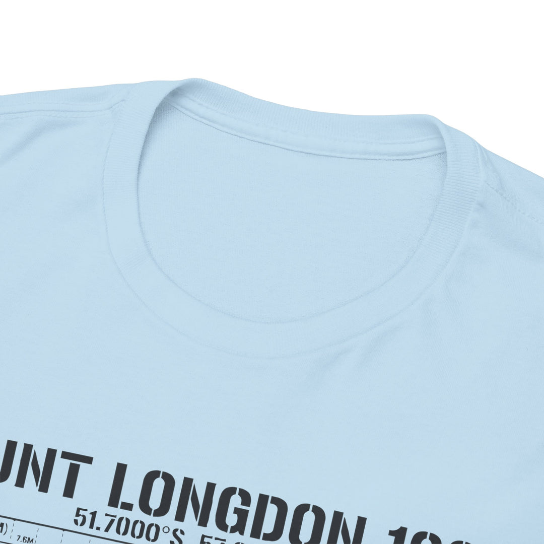 Mount Longdon 1982 T-Shirt — Falklands War Heritage Graphic