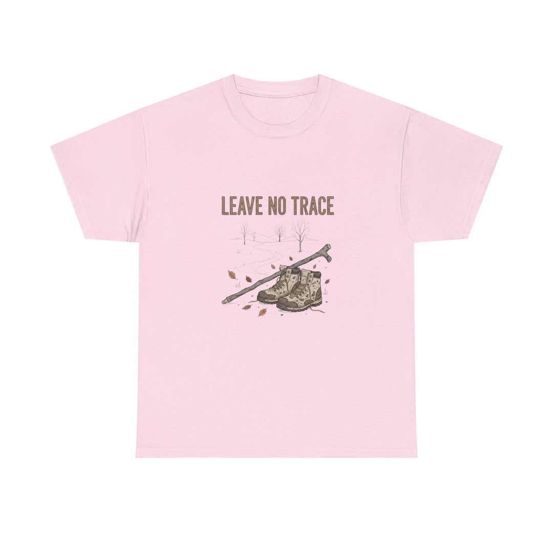 Leave No Trace Countryside Tee – a soft, breathable cotton T-shirt promoting respect for nature and responsible outdoor living.