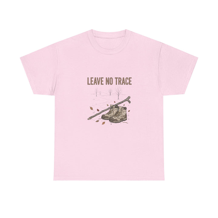 Leave No Trace Countryside Tee – a soft, breathable cotton T-shirt promoting respect for nature and responsible outdoor living.