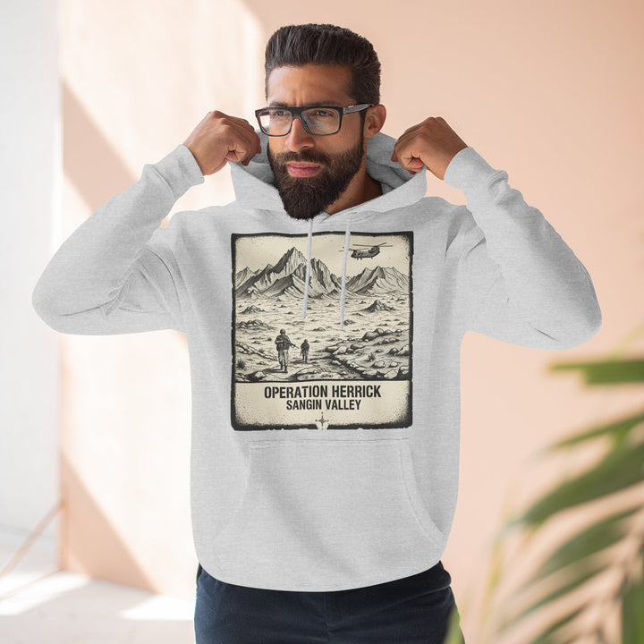 Op Herrick Sangin Valley Hoodie - Helmand Province Military Heritage