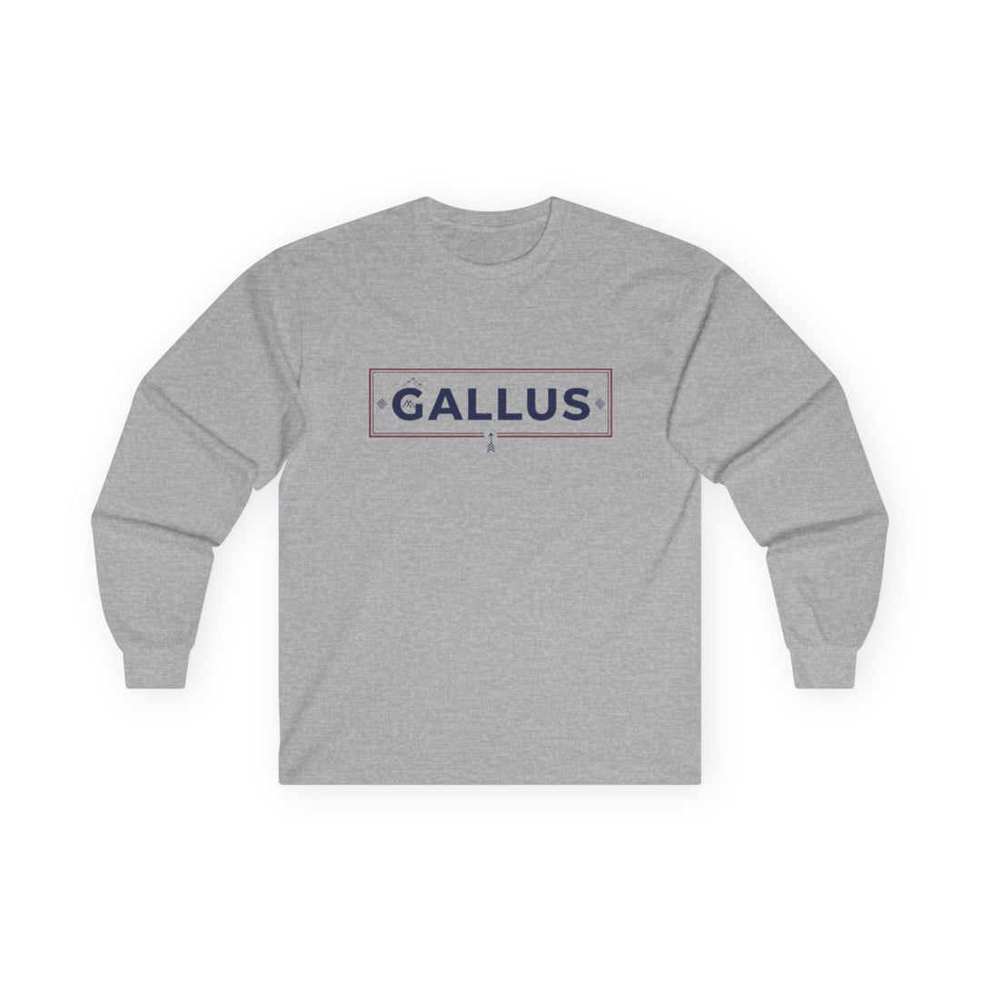 Spain Map Long Sleeve Tee — Gallus Logo Travel Shirt