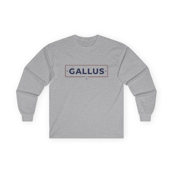 Spain Map Long Sleeve Tee — Gallus Logo Travel Shirt