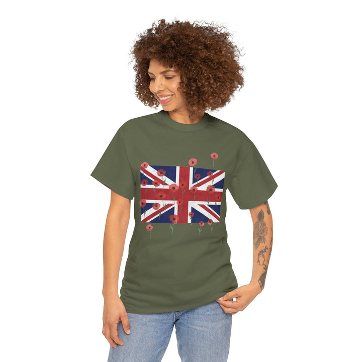 The Sovereign Remembrance T-Shirt — British Military Heritage Graphic