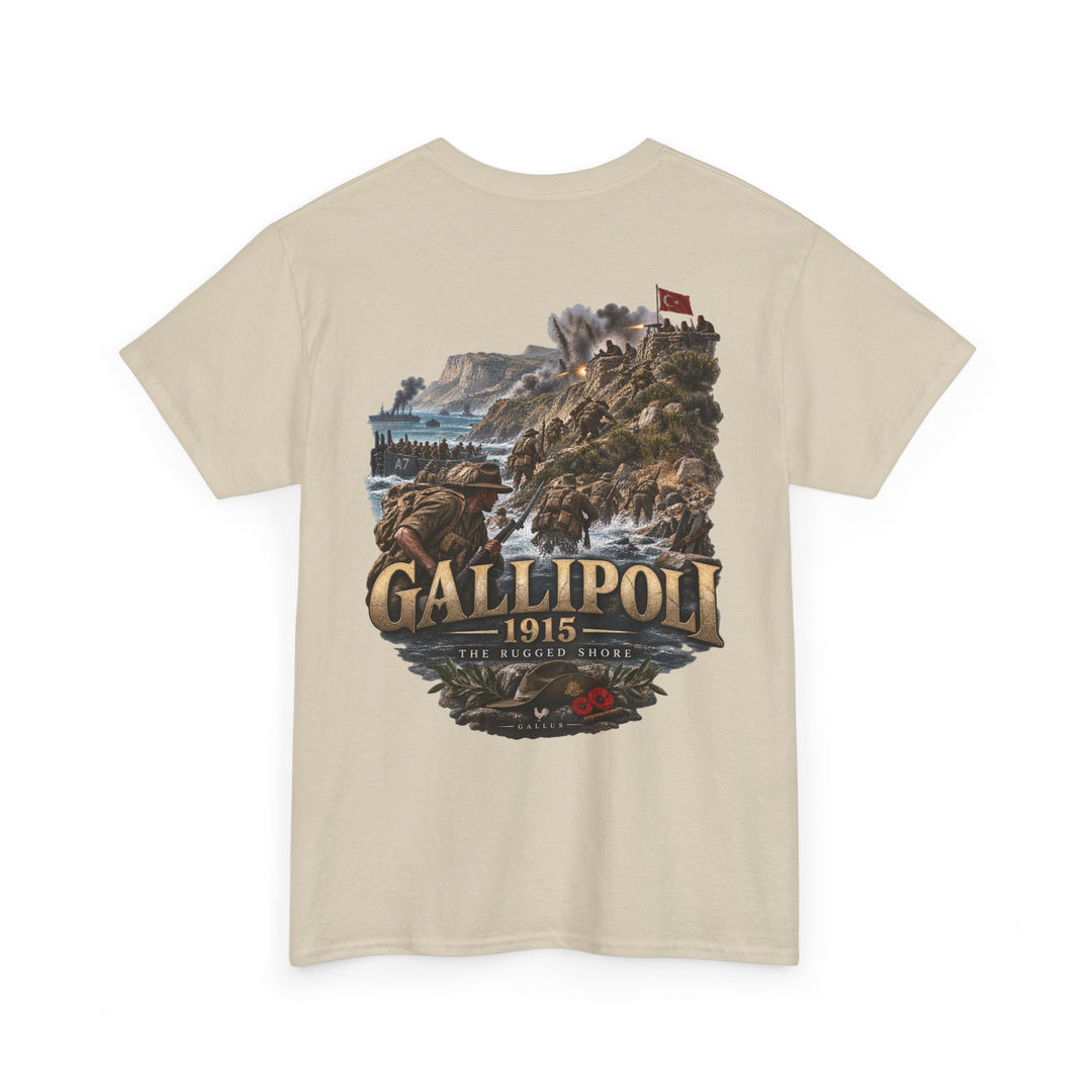 Gallipoli 1915 Memorial T-Shirt — ANZAC Remembrance Graphic Tee