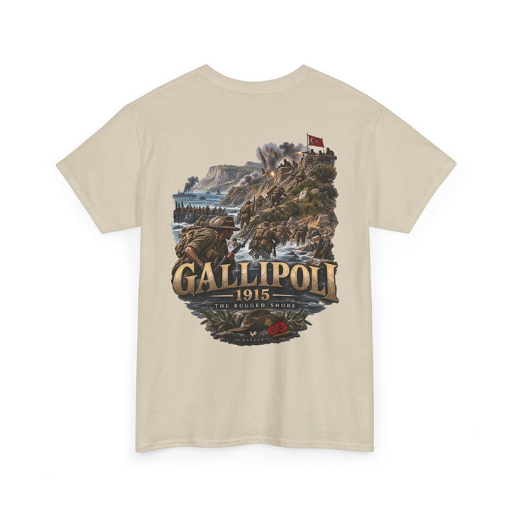 Gallipoli 1915 Memorial T-Shirt — ANZAC Remembrance Graphic Tee