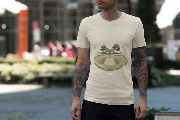 Cricket Ground Graphic T-Shirt for Players