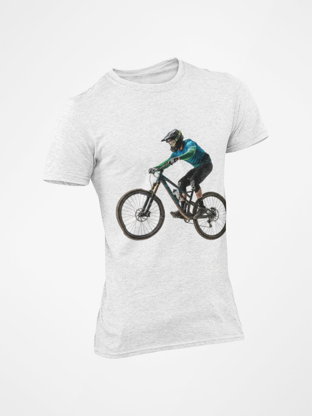 Downhill MTB T-Shirt — Mountain Bike Cycling Tee