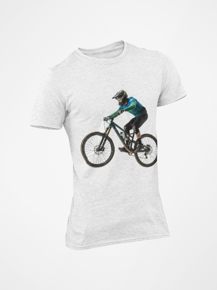 Downhill MTB T-Shirt — Mountain Bike Cycling Tee