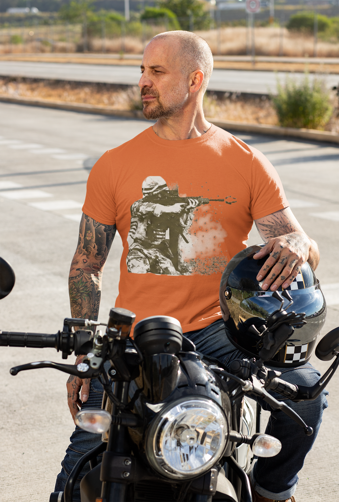 Op Herrick Afghanistan T-Shirt - Helmand Vallon Patrol Graphic Tee - Vintage Style