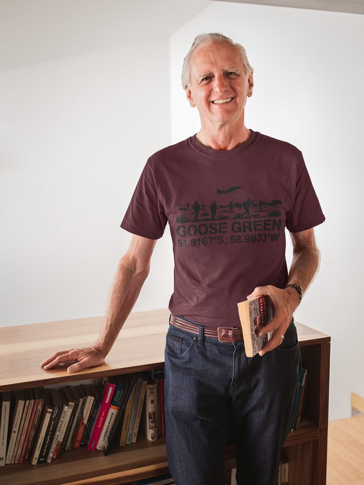 Goose Green 1982 T-Shirt — Falklands War Heritage Graphic