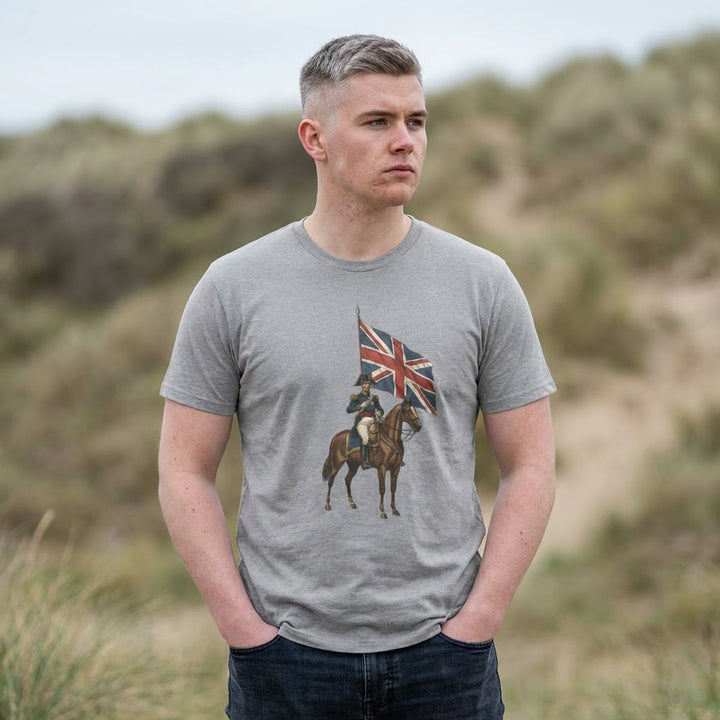 Waterloo British Flag Rider Tee