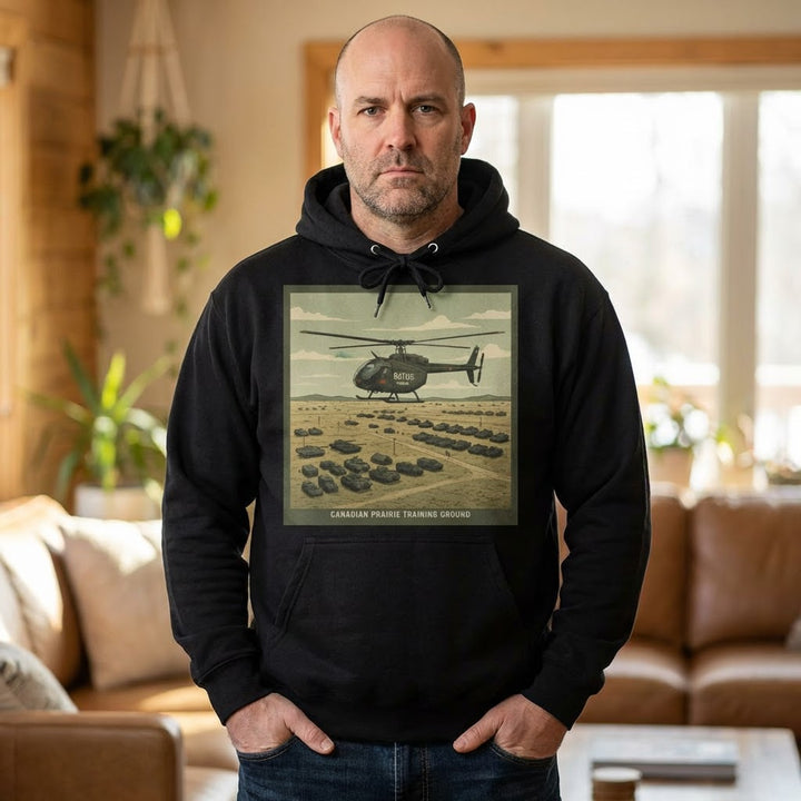 BATUS Canadian Prairie Helicopter Hoodie