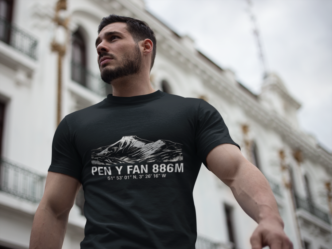 Pen y Fan Mountain Graphic T-Shirt — Explore the Mountains