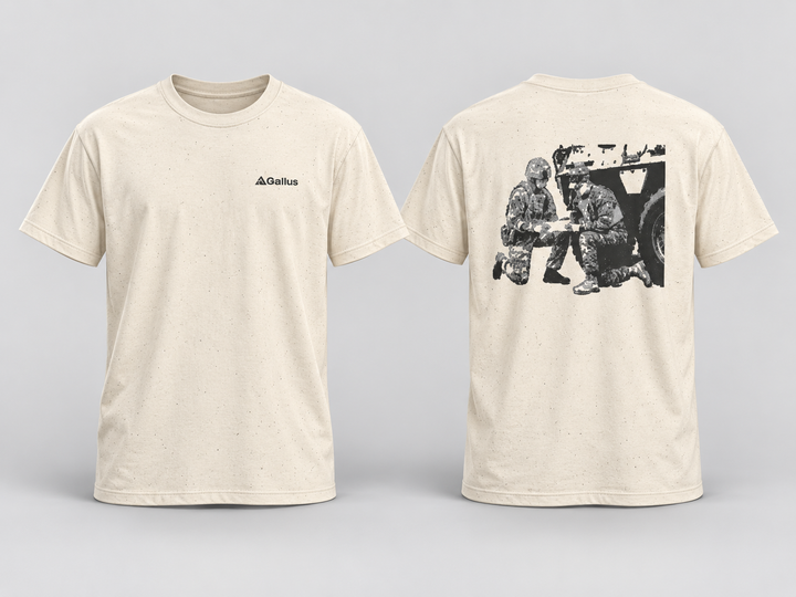 UK &amp; US Allies Together T-Shirt historical T-shirt design by S&amp;W Gallus