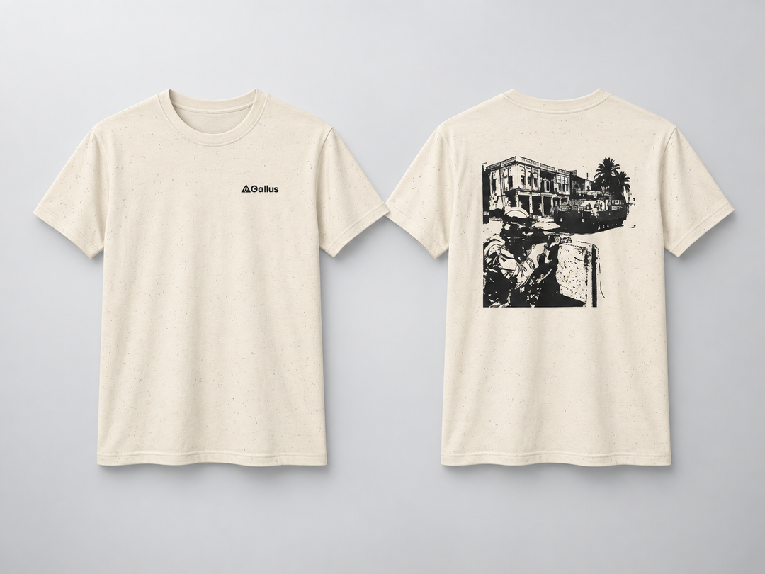 Basra 2007 T-Shirt historical T-shirt design by S&amp;W Gallus